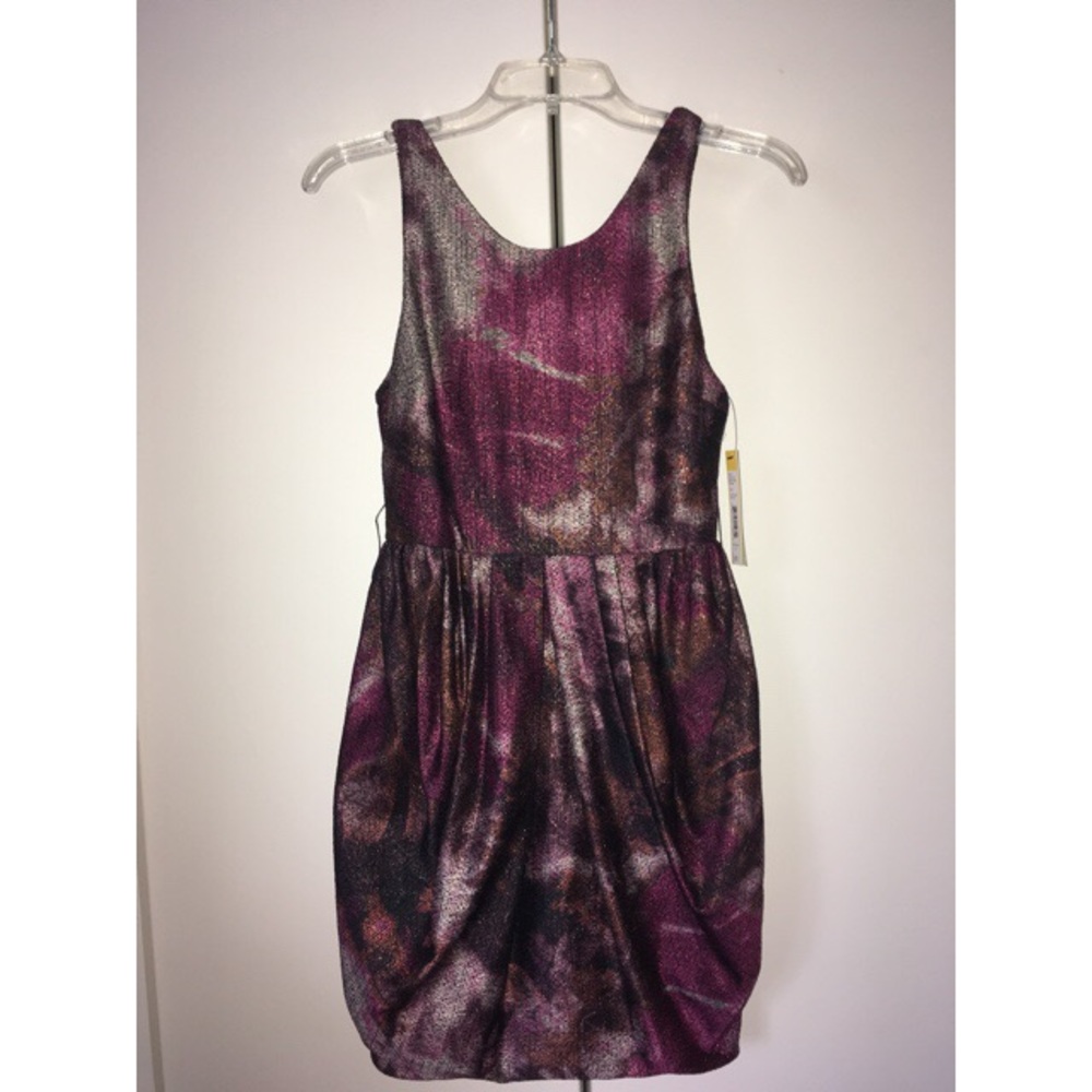 NWT Alice + Olivia Marie Tulip Dress with Bow Belt - Picture 2 of 8